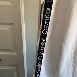 White Calvin Klein T-shirt Dress